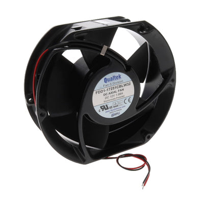 FDD1-17251CBLW32 by Qualtek - FAN AXIAL 172X51MM 12VDC WIRE