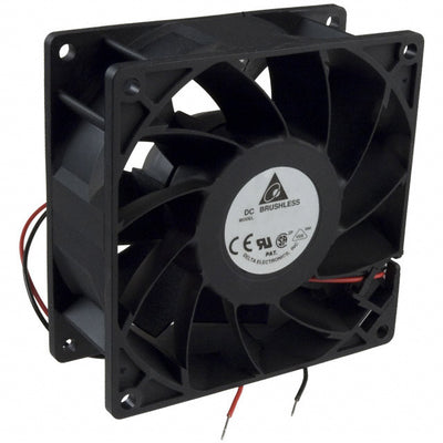 FFB0948VH-F00 by Delta Electronics - FAN AXIAL 92X25.4MM 48VDC WIRE