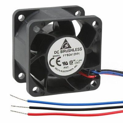 FFB0412HN-F00 by Delta Electronics - FAN AXIAL 40X28MM 12VDC WIRE