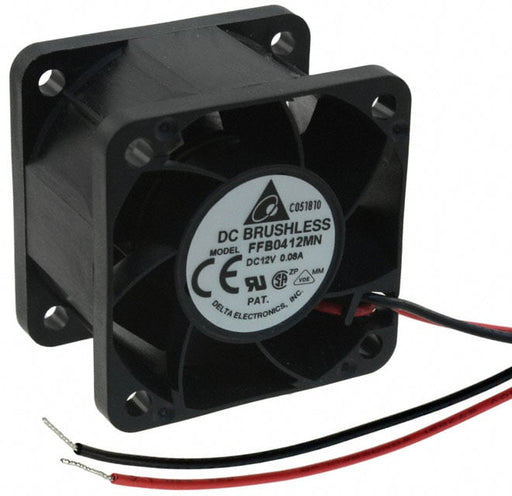 FFB0412MN by Delta Electronics - FAN AXIAL 40X28MM 12VDC WIRE