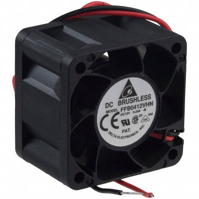 FFB0412VHN-B by Delta Electronics - FAN AXIAL 40X28MM 12VDC WIRE