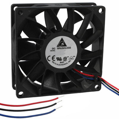 FFB0812SH-RR0 by Delta Electronics - FAN AXIAL 80X25.4MM 12VDC WIRE