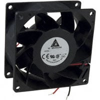 FFB0812SHE by Delta Electronics - FAN AXIAL 80X38MM 12VDC WIRE