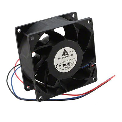 FFB0824EHE-F00 by Delta Electronics - FAN AXIAL 80X38MM 24VDC WIRE
