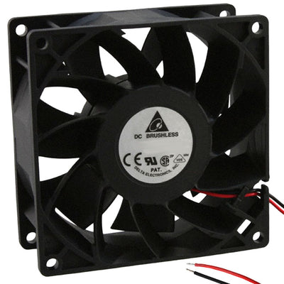 FFB0912HHE by Delta Electronics - FAN AXIAL 92X38MM 12VDC WIRE