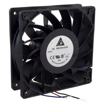 FFB1224EHE-F00 by Delta Electronics - FAN AXIAL 120X38MM 24VDC WIRE