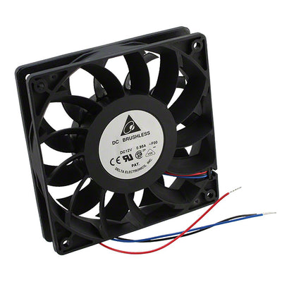 FFB1212VH-F00 by Delta Electronics - FAN AXIAL 120X25.4MM 12VDC WIRE