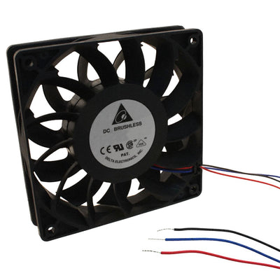 FFB1224EH-F00 by Delta Electronics - FAN AXIAL 120X25.4MM 24VDC WIRE