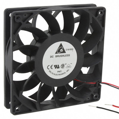 FFB1224EH by Delta Electronics - FAN AXIAL 120X25.4MM 24VDC WIRE