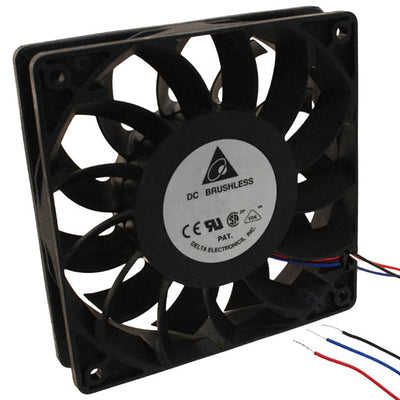 FFB1248VHE-R00 by Delta Electronics - FAN AXIAL 120X38MM 48VDC WIRE