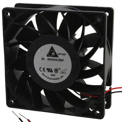 FFB1248SHE by Delta Electronics - FAN AXIAL 120X38MM 48VDC WIRE