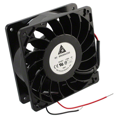 FFB1248XHE-M by Delta Electronics - FAN AXIAL 120X38MM 48VDC WIRE