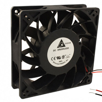 FFB1324VHE-B by Delta Electronics - FAN AXIAL 127X38MM 24VDC WIRE
