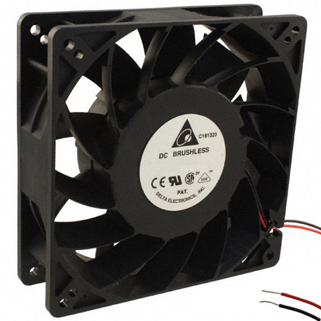 FFB1324EHE by Delta Electronics - FAN AXIAL 127X38MM 24VDC WIRE