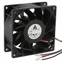 FFC0912DE-TP04 by Delta Electronics - FAN AXIAL 92X38MM 12VDC WIRE