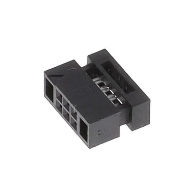 FFSD-03-01 by Samtec Inc. - CONNECTOR RECPT 6POS IDC 30AWG GOLD