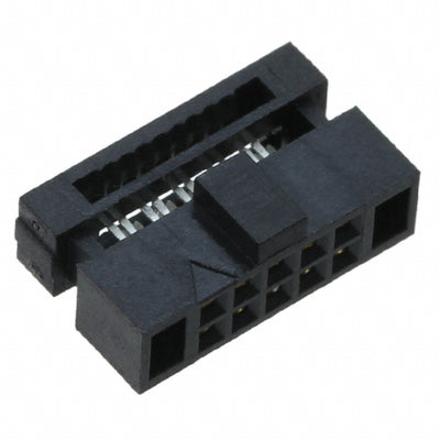FFSD-05-01-N by Samtec Inc. - CONNECTOR RECPT 10POS IDC 30AWG GOLD