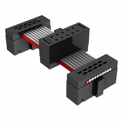 FFSD-05-D-03.00-01-N-D02-M by Samtec Inc. - .050 X .050 C.L. FEMALE IDC ASSE