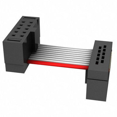 FFSD-05-D-55.00-01-N-RW-R by Samtec Inc. - .050 X .050 C.L. FEMALE IDC ASSE