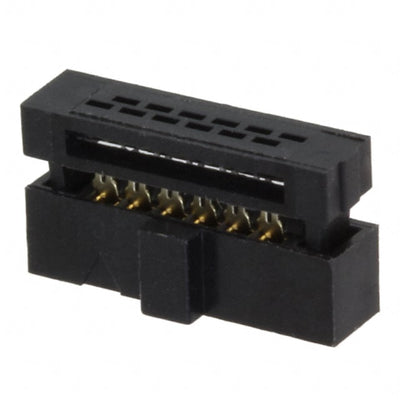 FFSD-06-01-N by Samtec Inc. - CONNECTOR RECPT 12POS IDC 30AWG GOLD