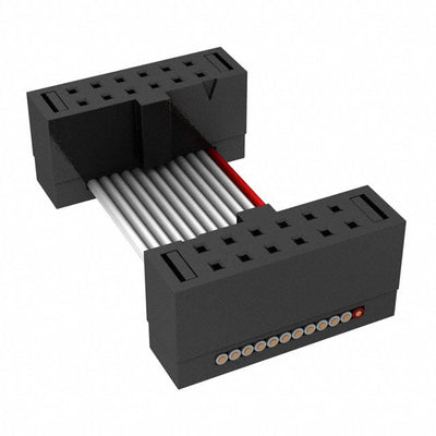 FFSD-06-D-02.00-01-N-RN2 by Samtec Inc. - .050 X .050 C.L. FEMALE IDC ASSE