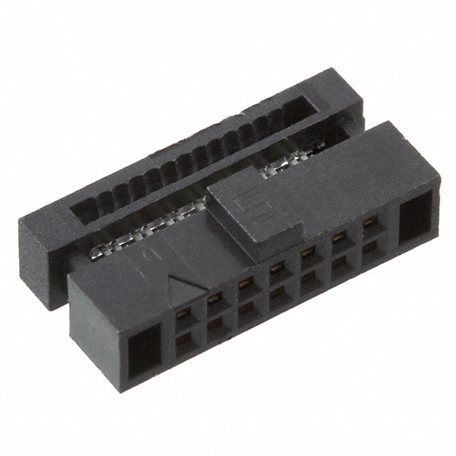 FFSD-07-01-N by Samtec Inc. - CONNECTOR RECPT 14POS IDC 30AWG GOLD