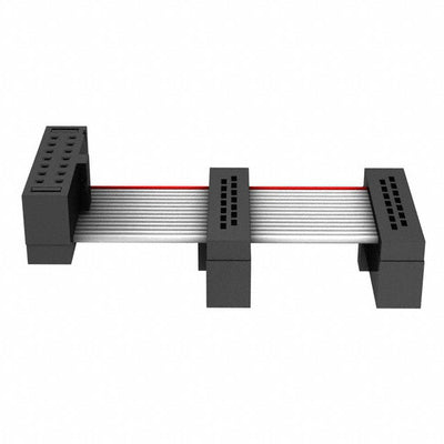 FFSD-07-D-09.62-01-N-D02-R by Samtec Inc. - .050 X .050 C.L. FEMALE IDC ASSE