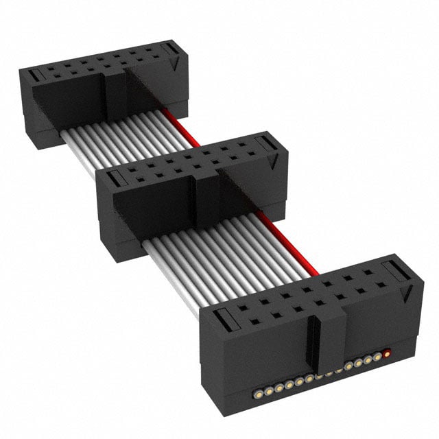 FFSD-07-D-04.00-01-N-D02 by Samtec Inc. - .050 X .050 C.L. FEMALE IDC ASSE