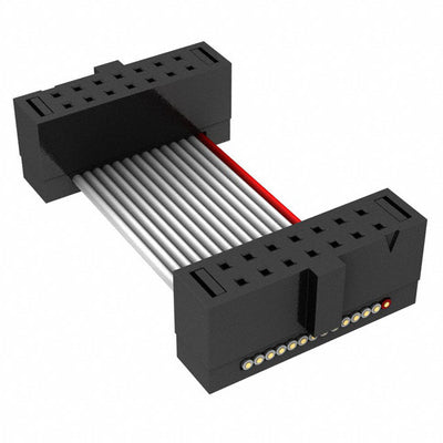FFSD-07-D-02.00-01-F-N-RN2 by Samtec Inc. - .050 X .050 C.L. FEMALE IDC ASSE