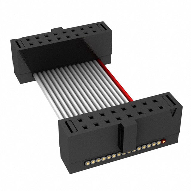 FFSD-08-D-02.00-01-N-RN1 by Samtec Inc. - .050 X .050 C.L. FEMALE IDC ASSE
