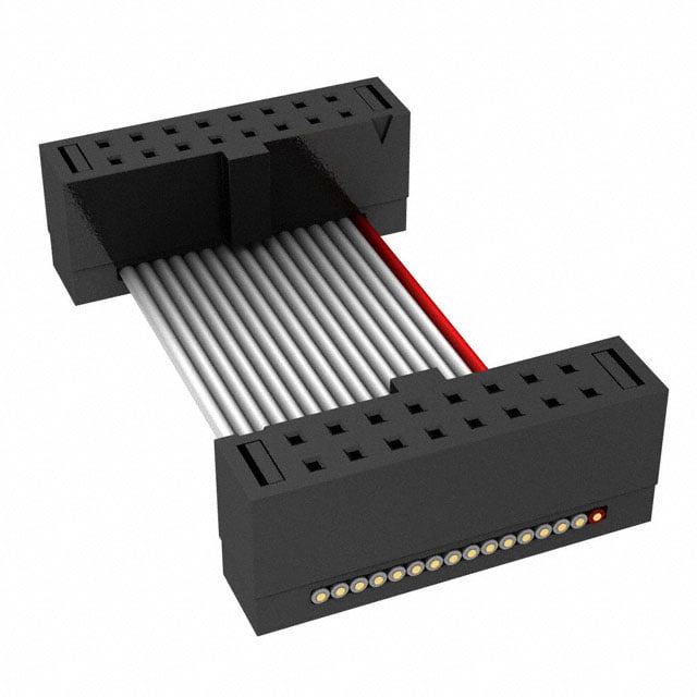 FFSD-08-D-02.00-01-S-N-RN2 by Samtec Inc. - .050 X .050 C.L. FEMALE IDC ASSE