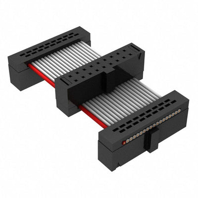 FFSD-09-D-10.00-01-N-D02-M by Samtec Inc. - .050 X .050 C.L. FEMALE IDC ASSE