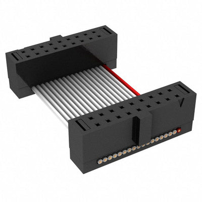 FFSD-09-D-02.00-01-S-N-RN1 by Samtec Inc. - .050 X .050 C.L. FEMALE IDC ASSE