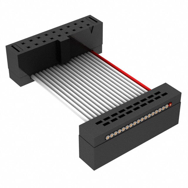 FFSD-09-D-04.00-01-N-R by Samtec Inc. - .050 X .050 C.L. FEMALE IDC ASSE