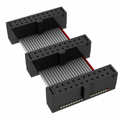FFSD-10-D-09.84-01-N-D02 by Samtec Inc. - .050 X .050 C.L. FEMALE IDC ASSE