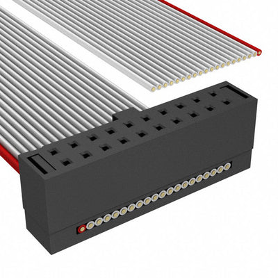 FFSD-10-S-01.00-01-N by Samtec Inc. - .050 X .050 C.L. FEMALE IDC ASSE