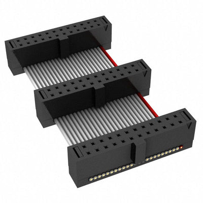 FFSD-12-D-11.00-01-N-D02 by Samtec Inc. - .050 X .050 C.L. FEMALE IDC ASSE