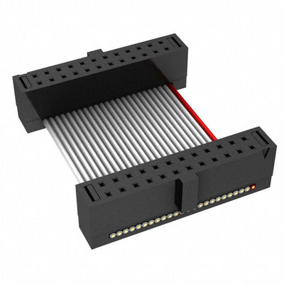 FFSD-12-D-02.00-01-F-N-RN1 by Samtec Inc. - .050 X .050 C.L. FEMALE IDC ASSE