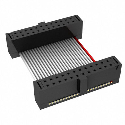 FFSD-12-D-02.00-01-N-RN1 by Samtec Inc. - .050 X .050 C.L. FEMALE IDC ASSE