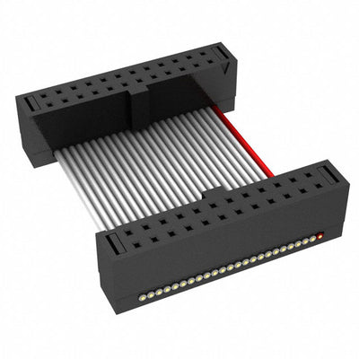 FFSD-12-D-02.00-01-N-RN2 by Samtec Inc. - .050 X .050 C.L. FEMALE IDC ASSE