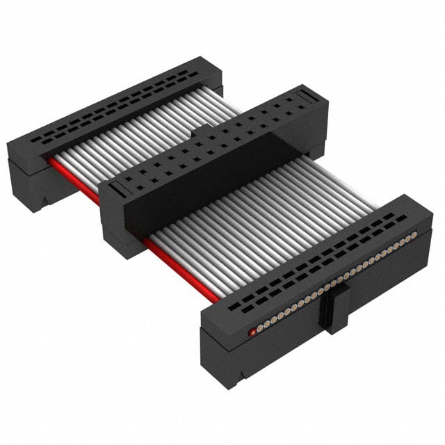 FFSD-13-D-08.00-01-N-D02-M by Samtec Inc. - .050 X .050 C.L. FEMALE IDC ASSE