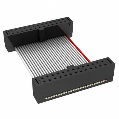 FFSD-13-D-02.00-01-F-N-RN2 by Samtec Inc. - .050 X .050 C.L. FEMALE IDC ASSE