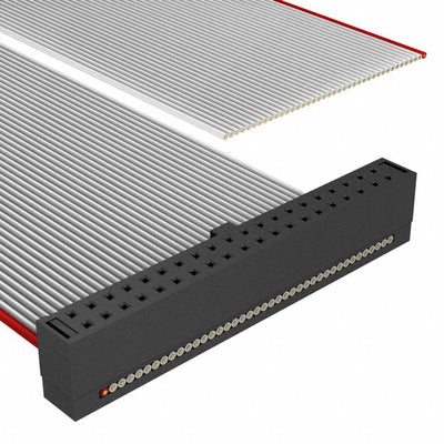 FFSD-20-S-03.50-01-N by Samtec Inc. - .050 X .050 C.L. FEMALE IDC ASSE