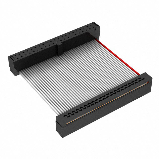 FFSD-21-D-02.00-01-N-R by Samtec Inc. - .050 X .050 C.L. FEMALE IDC ASSE