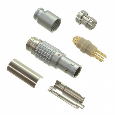 FGA.0B.305.CYCD52Z by LEMO - CONNECTOR PLUG MALE 5POS GOLD CRIMP