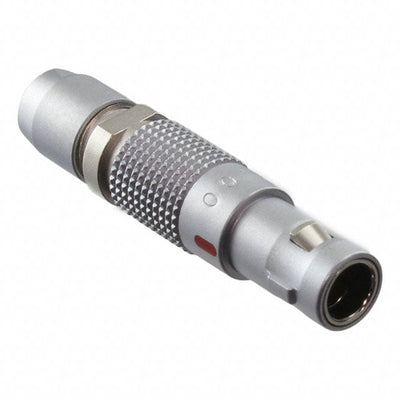 FGG.00.302.CLAD35 by LEMO - CONNECTOR PLUG MALE 2P GOLD SLDR CUP