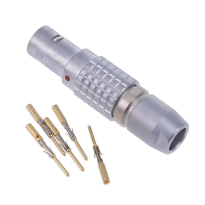 FGG.0B.305.CYCD52 by LEMO - CONNECTOR PLUG MALE 5POS GOLD CRIMP