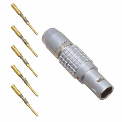 FGG.0B.305.CYCZ by LEMO - CONNECTOR PLUG MALE 5POS GOLD CRIMP