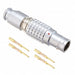 FGG.1B.304.CYCD52Z by LEMO - CONNECTOR PLUG MALE 4POS GOLD CRIMP