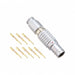 FGG.1B.308.CYCD52Z by LEMO - CONNECTOR PLUG MALE 8POS GOLD CRIMP